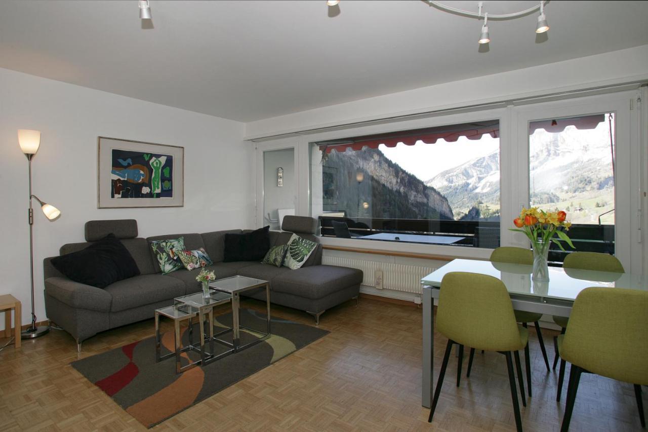 Apartments Haus Quelle Leukerbad Dış mekan fotoğraf